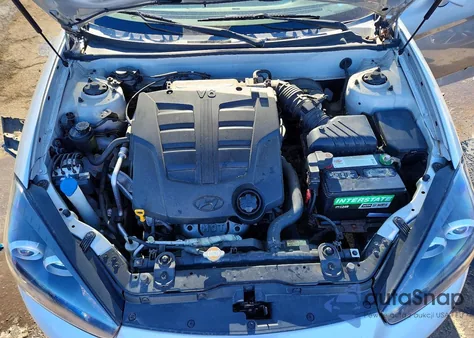 2008 Hyundai Tiburon Gt from USA, damaged, VIN KMHHN66F18U273242